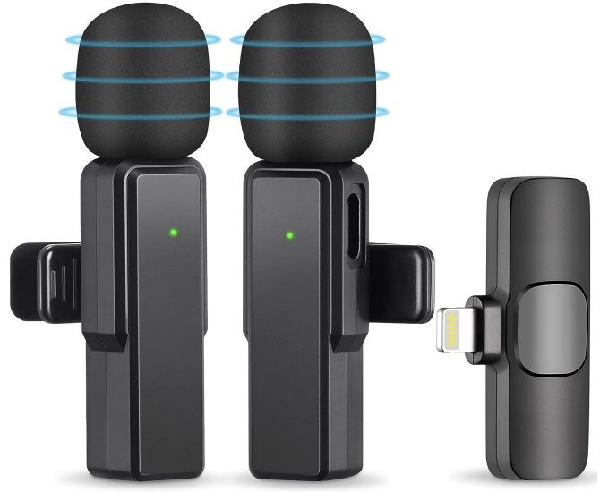 homvos M26 Lavalier Mikrofon Set für iPhone / iPad für 18,99€ (statt 38€)