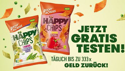 LEICHT&CROSS HÄPPY CHIPS® gratis ausprobieren