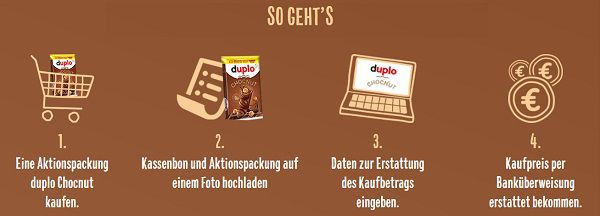 duplo Chocnut kostenlos ausprobieren