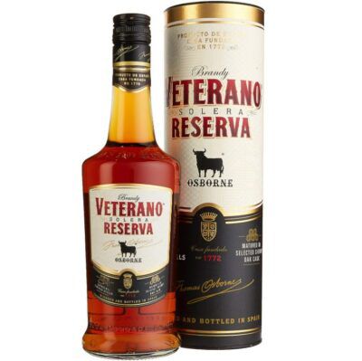 Osborne Veterano Reserva – 0,7L Spanischer Brandy für 16,14€ (statt 24€)