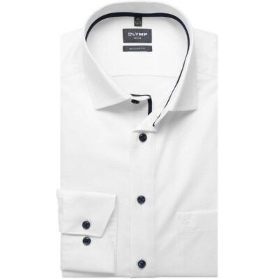 OLYMP Luxor Modern Fit Hemd in weiß für 42,86€ (statt 52€)