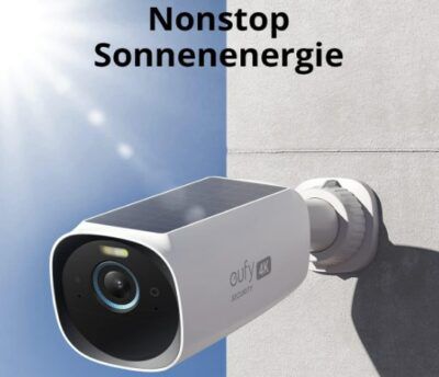 4x EufyCam 3 Solar Überwachungskamera inkl. HomeBase 3 für 616€ (statt 745€)