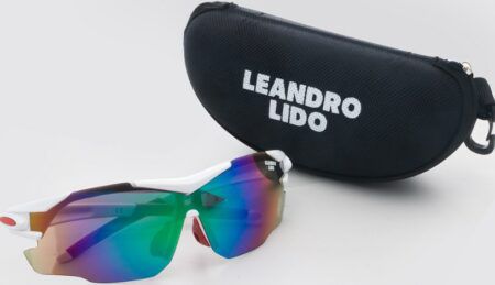 😎 LEANDRO LIDO Challenger One Sport Sonnenbrille mit Etui für je 2,22€ + VSK (statt 10€)