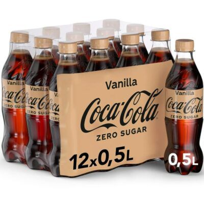 Coca-Cola Zero Sugar Vanilla – 12 x 500ml ab 9,89€ (statt 13€)