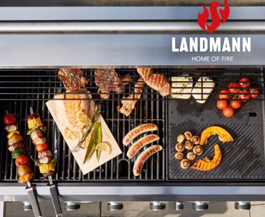 Landmann Rexon 6.1 cooK Edelstahl Grillwagen mit 24kW für 892€ (statt 1179€)