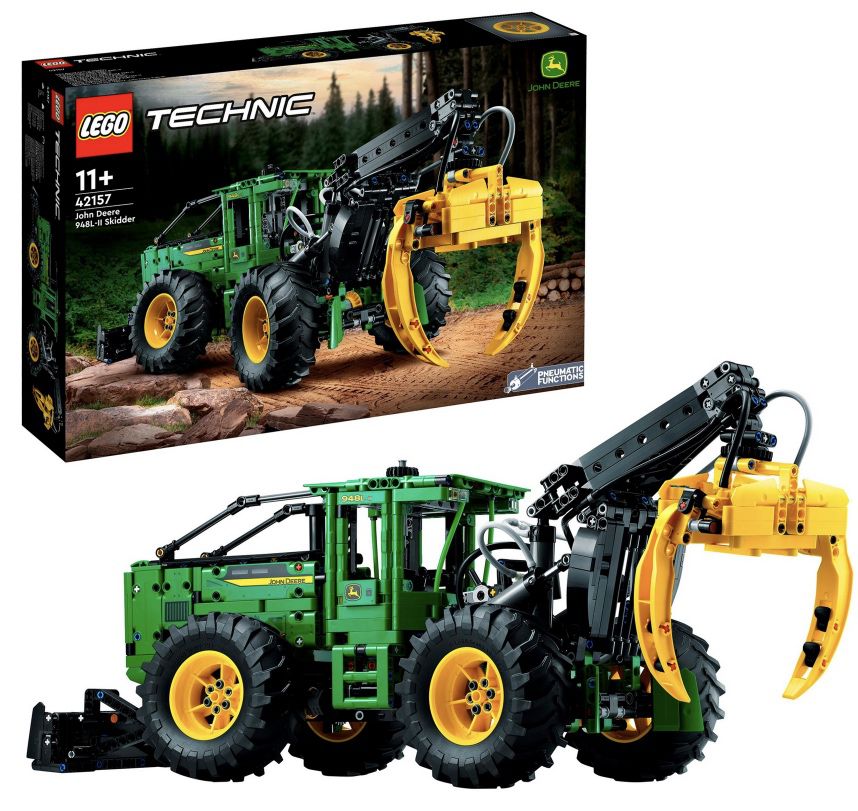 LEGO Technic 42157   John Deere 948L II Skidder für 116,99€ (statt 130€)