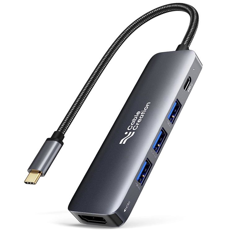 5in1 USB C Hub mit HDMI, 100W PD & 3 USB 3.0 für 19,99€ (statt 40€)