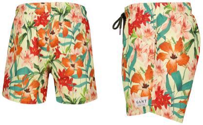 Gant Floral Print Badeshorts für 41,70€ (statt 50€)