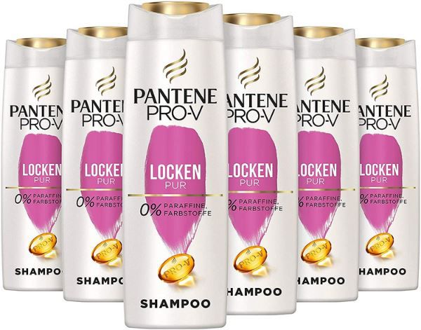 6er Pack Pantene Pro V Locken Pur Shampoo für 13,74€ (statt 21€)