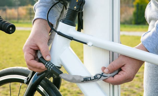 JELEX Dr.Security Fahrradschloss mit Zahlenkombination für 6,17€ (statt 13€)