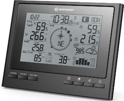 Bresser ClimateScout 7 in 1 Funk Wetterstation mit Außensensor für 49€ (statt 85€)