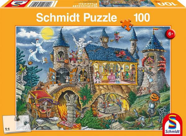 Schmidt Spiele Geisterschloss, 100 Teile Kinderpuzzle für 5,99€ (statt 10€)