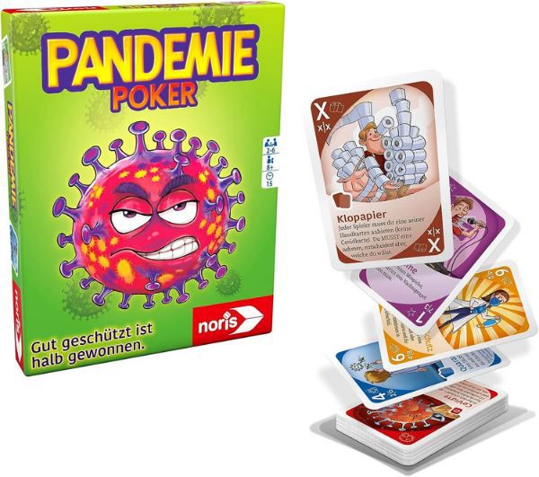 noris Pandemiepoker, Gut geschützt ist halb gewonnen für 7,96€ (statt 11€)