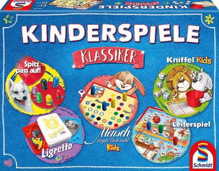 Schmidt Spiele 49189 Kinderspiele Klassiker für 10,19€ (statt 18€)