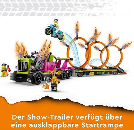 LEGO 60357 City Stuntz Stunttruck mit Feuerreifen für 29,57€ (statt 36€)