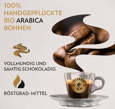 500g Lavazza Tierra For Amazonia Bio Arabica Kaffeebohnen ab 5,99€ (statt 9€)
