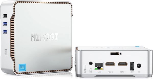 NiPoGi GK3 Pro Mini PC mit N5105, 12GB/256GB für 139,99€ (statt 220€)