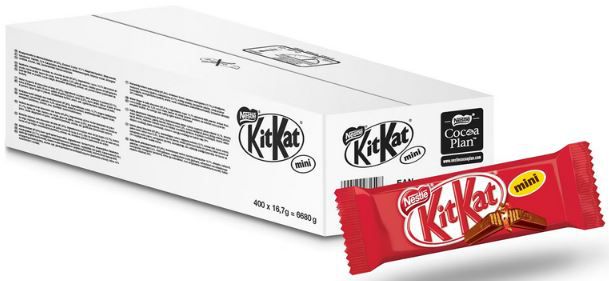 6,68 kg KitKat Mini Schokoriegel   400 Stück ab 45,99€ (statt 61€)
