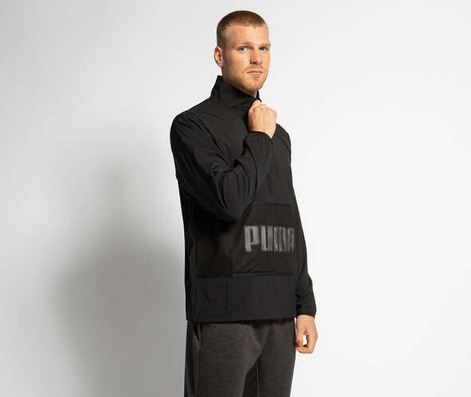 Puma Train Graphic Woven 1/2 Zip Jacke für 30,95€ (statt 45€)