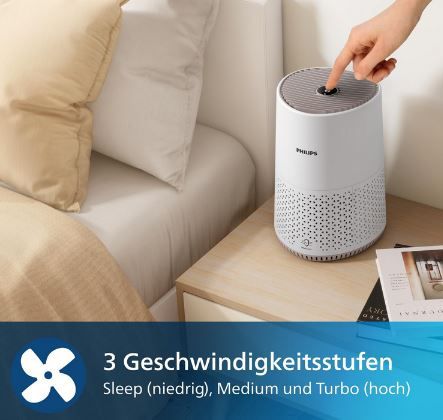 Philips AC0650/10 Luftreiniger 600 Serie bis ca. 44qm für 64,99€ (statt 81€)