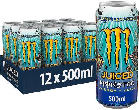 12er Pack Monster Energy Juiced Aussie Style Lemonade ab 8,10€