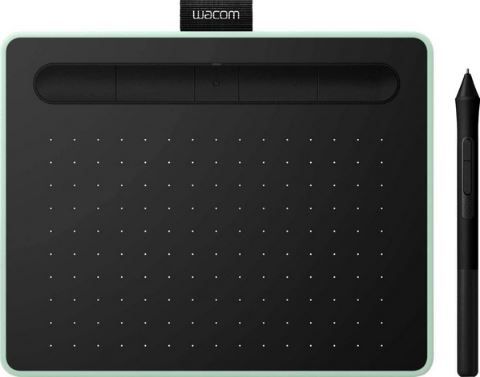 Wacom Intuos S Stift Zeichentablett in Pistazie für 49,90€ (statt 78€)