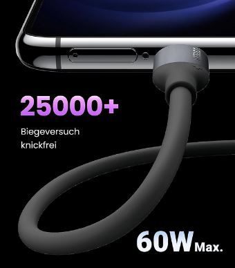 UGREEN Nexode 30W USB C Schnellladegerät inkl. Kabel für 19,49€ (statt 30€)