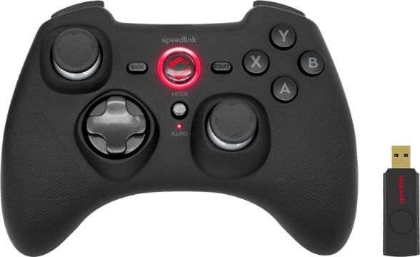 Speedlink RAIT Wireless Gamepad für PC/PS3/Switch für 17,99€ (statt 28€)