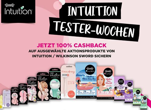 Wilkinson Sword Intuition Produkte gratis