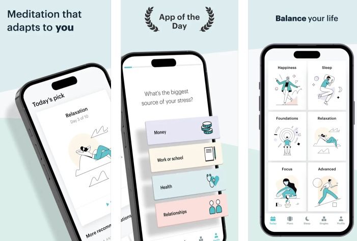 Balance: Meditation & Sleep App   1 Jahr gratis (statt 77€)