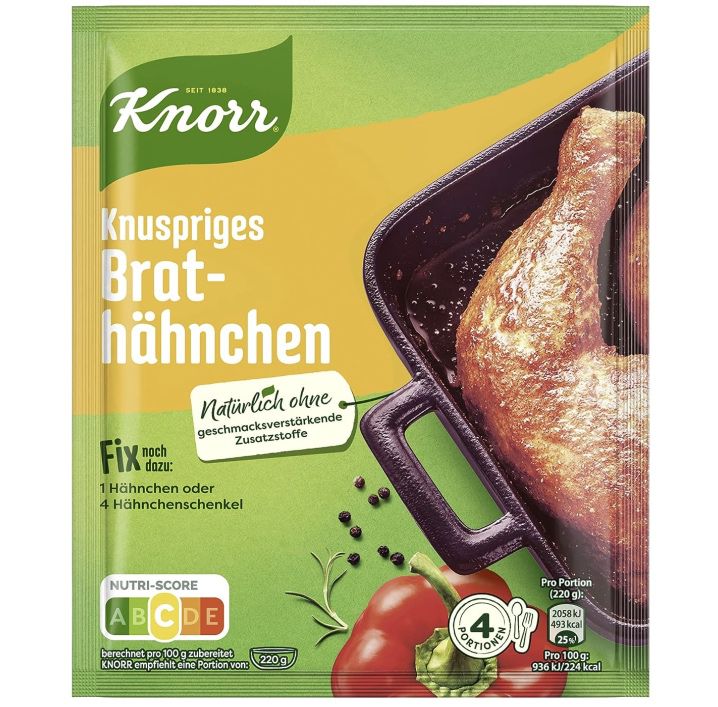 28x Knorr Fix Würzmischung Knuspriges Brathähnchen für 10,98€ (statt 28€)