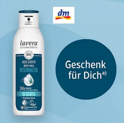 dm: 2x lavera Duschen kaufen   1x lavera Bodylotion gratis dazu