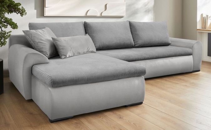 Home affaire Ecksofa Win in 3 Farben für je 663,94€ (statt 840€)