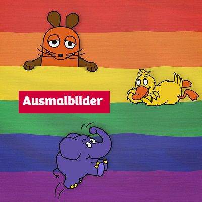 Kostenlos: Ausmalbilder zum Herunterladen von der Maus