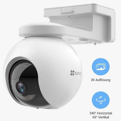 EZVIZ 2k Akku Überwachungskamera mit Personenerkennung für 127,99€ (statt 170€)