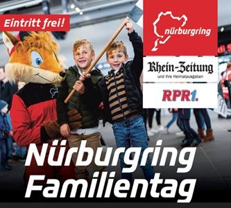Freier Eintritt für den Nürburgring Familientag am 25. Oktober 2026