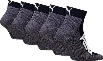 5er PUMA Unisex Quarter Socks ab 12,83€ (statt 15€)