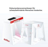Gibt es noch! Dokumentenscannerboxen für schwerbehinderte Menschen gratis