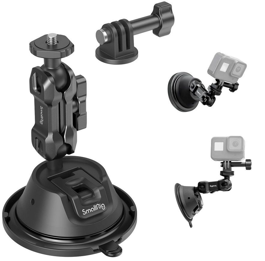 Smallrig Saugnapfhalterung für ActionCams für 27,12€ (statt 34€)