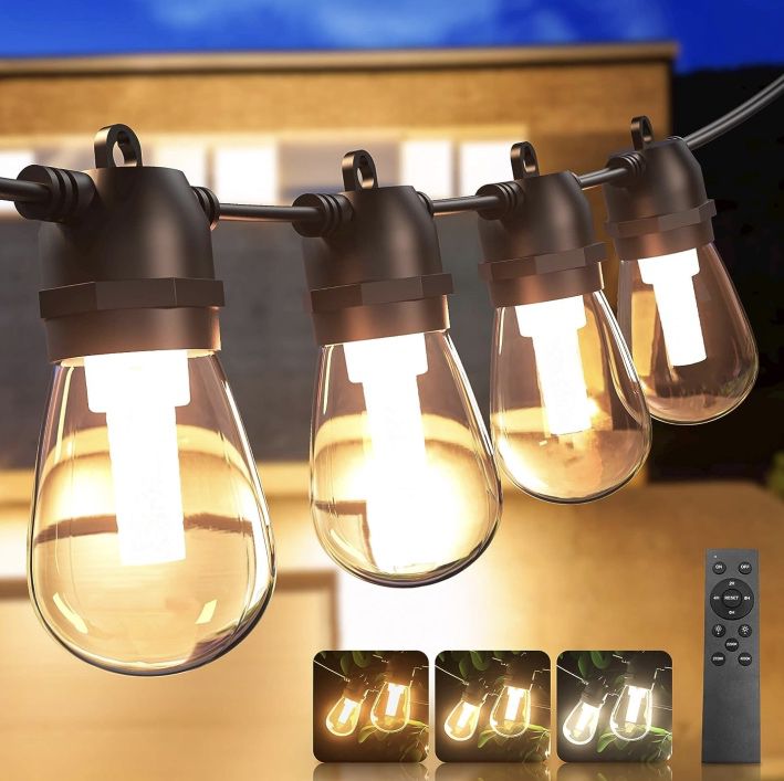 15m Lichterkette mit 15 LED Lampen für 14,99€ (statt 30€)