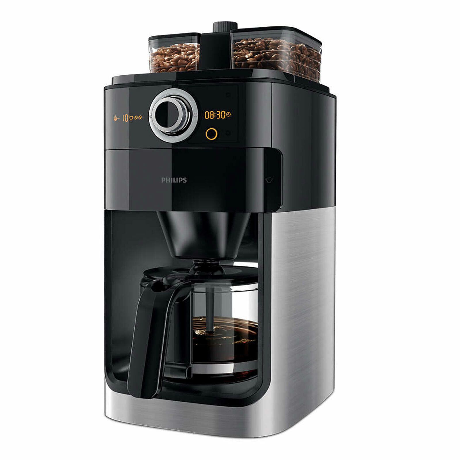 Philips HD7769 Filterkaffeemaschine mit Mahlwerk für 139,49€ (statt 154€)