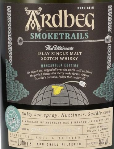 Ardbeg Smoketrails 46% Whiskey (1L) für 80,91€ (statt 95€)