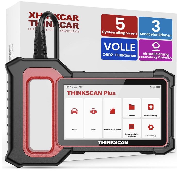 Thinkcar Plus S4 OBD2 Diagnosegerät für 89,99€ (statt 125€)