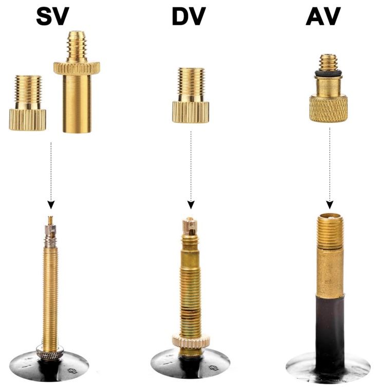 10x QKURT Ventiladapter verschiedene Typen für 3,49€  (statt 5€)