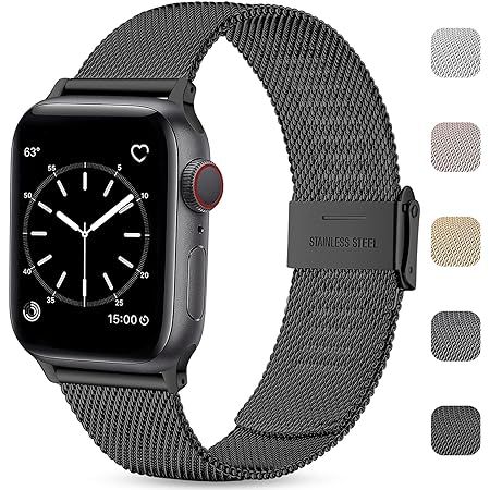 20% Rabatt auf Wepro Apple Watch Mesh Ersatzarmband z.B. Silber 10,87€ (statt 14€)