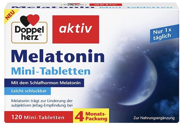 120 Mini Tabletten Doppelherz Melatonin für 12,74€ (statt 18€)