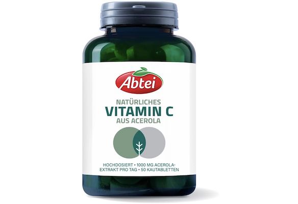 50 Kautabletten Abtei Nature & Sciene Natürliches Vitamin C für 7,79€ (statt 13€)