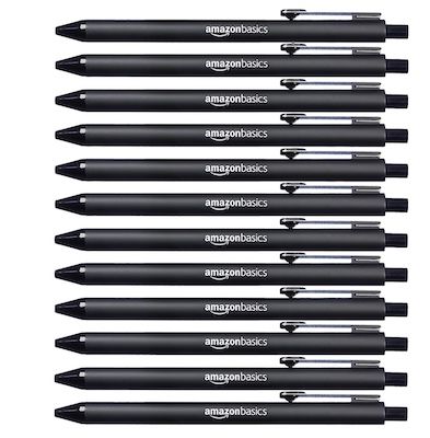 12x Amazon Basics &#8211; Einziehbarer Kugelschreiber für 4,98€ (statt 6€)