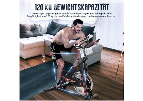 EVOLAND Heimtrainer mit LCD Display für 142,85€ (statt 200€)