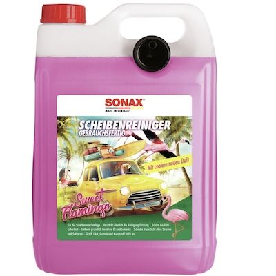 🚘 5L SONAX ScheibenReiniger Sweet Flamingo, gebrauchsfertig für 6,99€ (statt 12€)